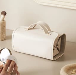 image-Detachable Cosmetic Bag Portable Large Capacity 4 in 1 Makeup Bags