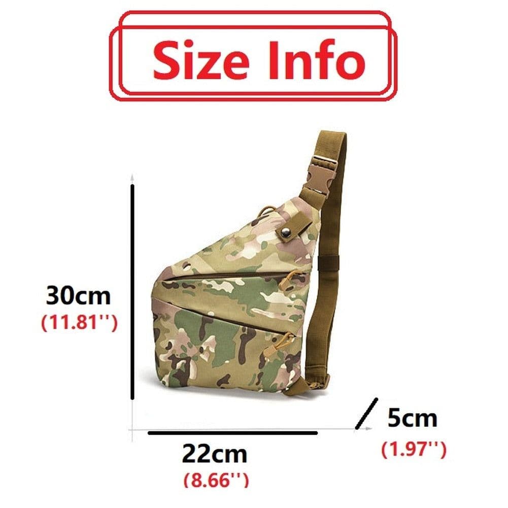 image-Chest Bags Camouflage Tactical Bag Single Shoulder Bags for Men
