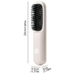 image-Cordless Straightener Straight Hair Brush Women's Thermal Ion