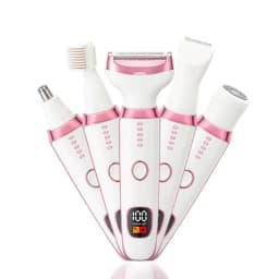 image-Electric Razor for Women 5 in 1 Rechargeable Painless Body Razors and