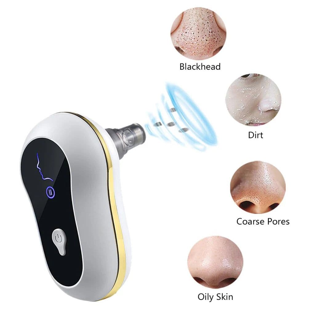 image-Blackhead Acne Remover Set Home Salon Portable Facial Pore Black Spot