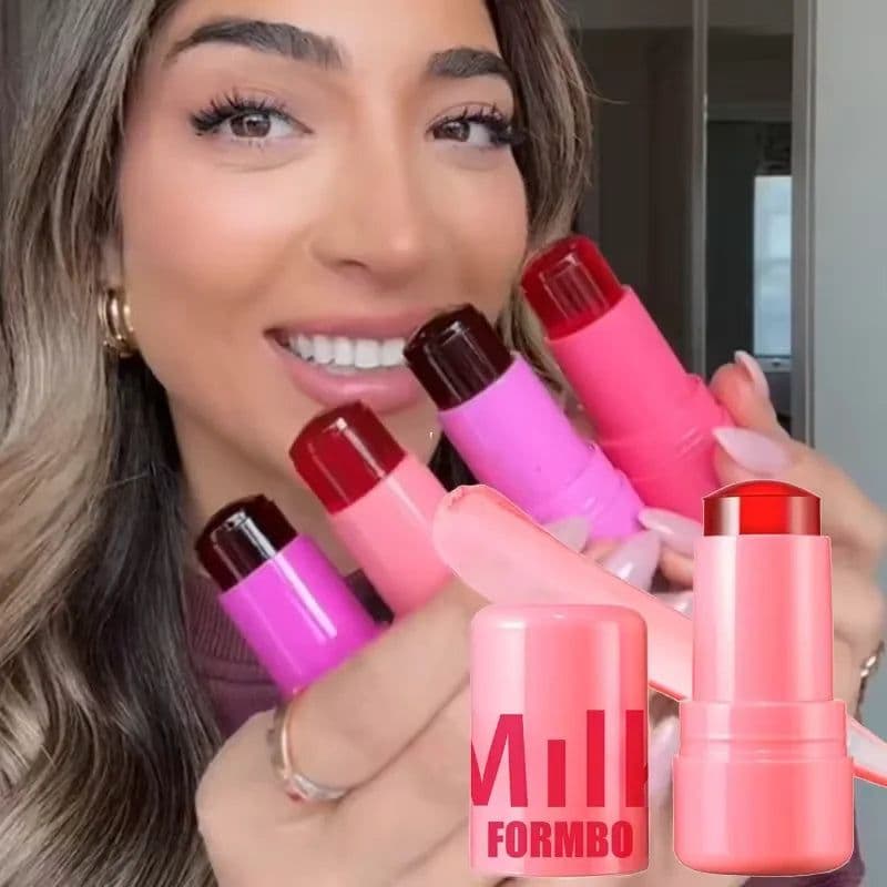 image-3-in-1 Milk Jelly Tint Facial Blusher Wand Moisturized Long Lasting
