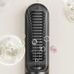 image-Brush Straightener for Women Negative Ion Straightener Brush Hair