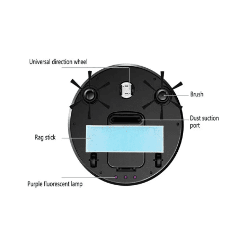 image-Ultra-Thin Robot Vacuum Cleaner