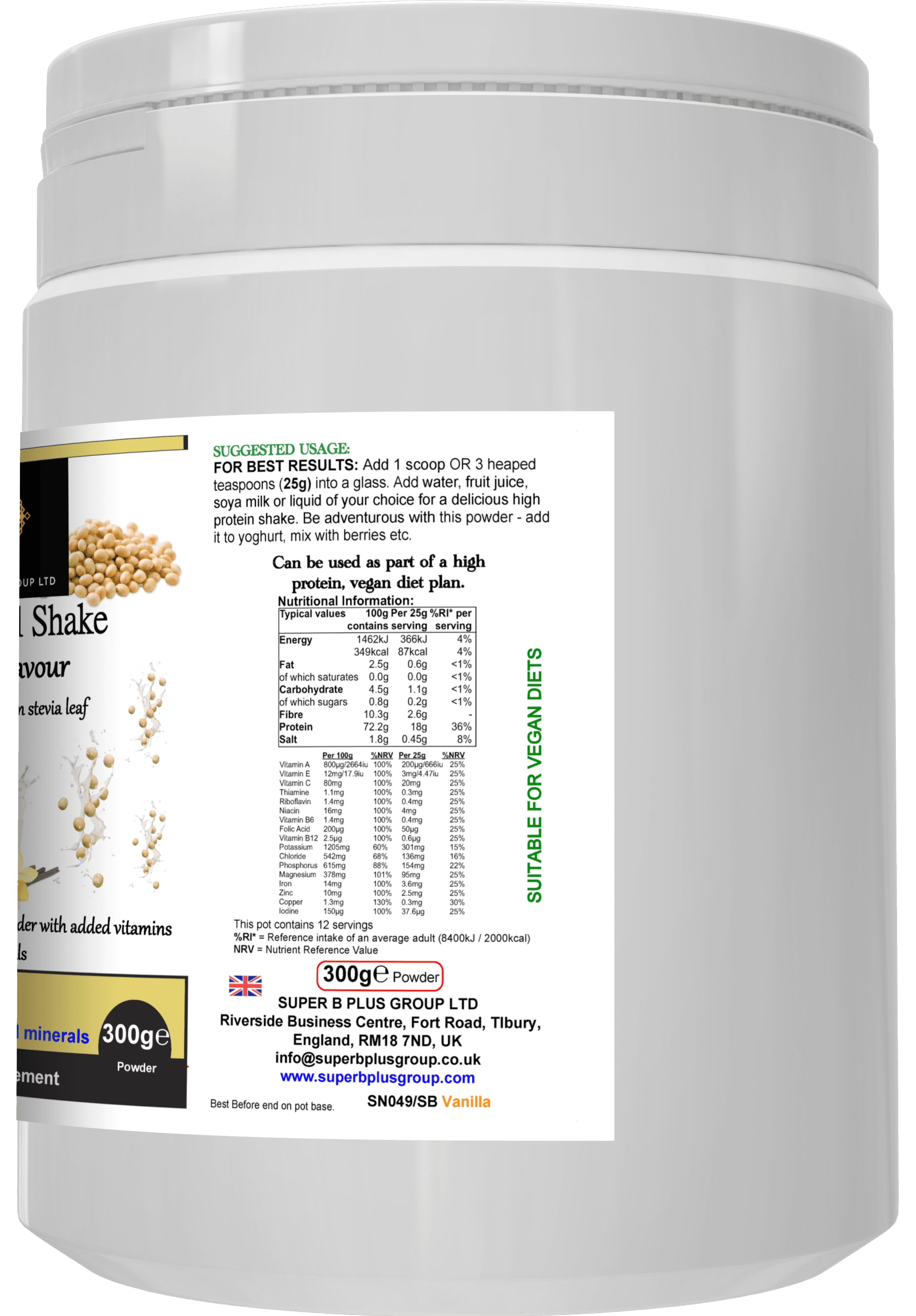 image-Super Meal Shake (Vanilla Flavour)
