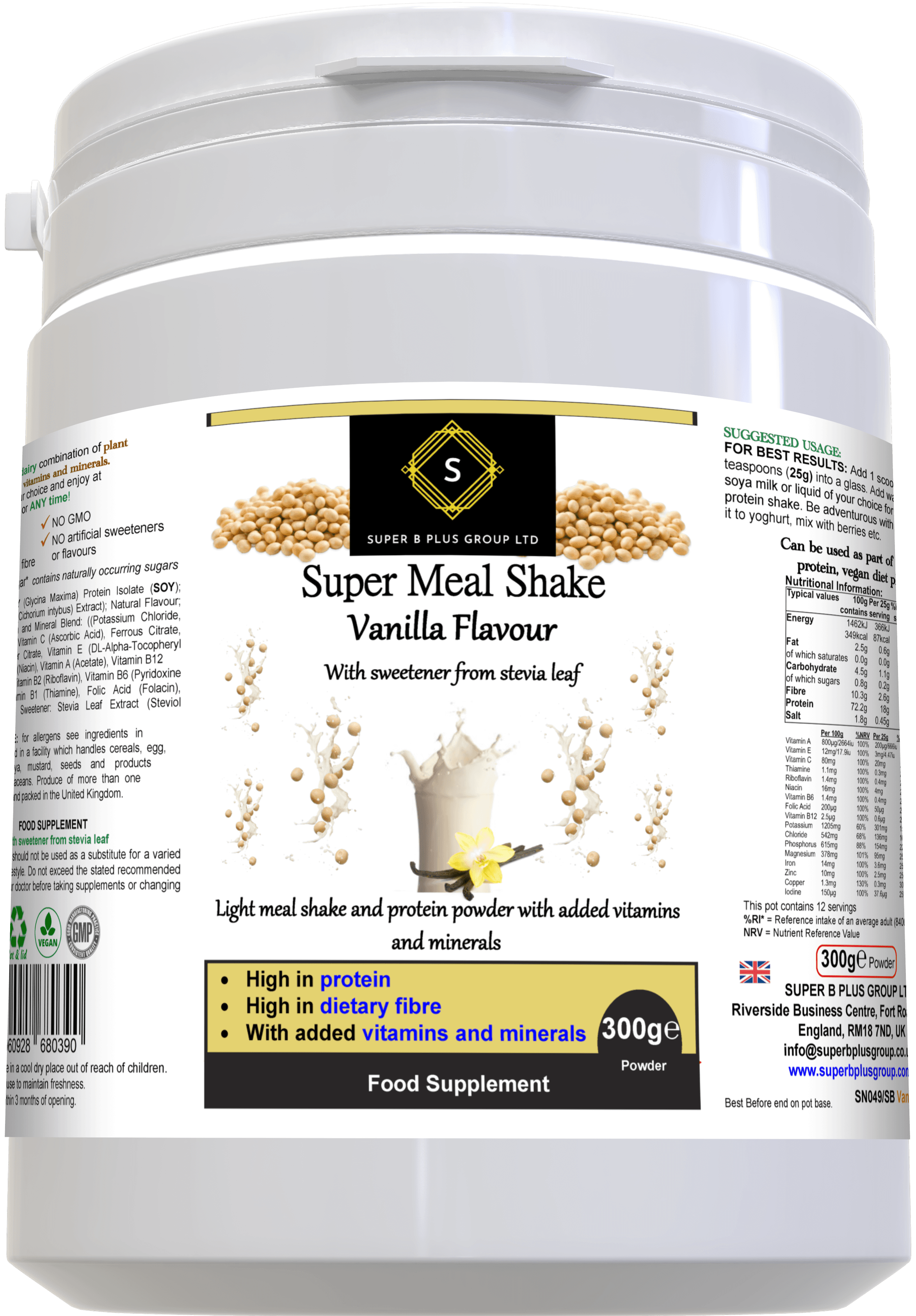 image-Super Meal Shake (Vanilla Flavour)