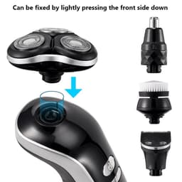 image-New Electric Shaver For Men 4D Electric Beard Trimmer USB