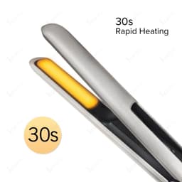 image-Cordless Hair Straightener Mini Portable Wireless Curler USB