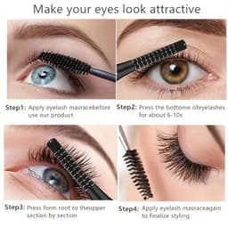 image-Heated Lash Curler USB Rechargeable Electric Eyelash Curler Wand