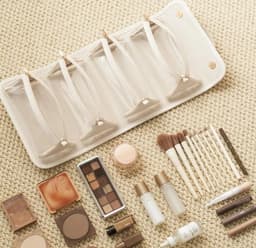image-Detachable Cosmetic Bag Portable Large Capacity 4 in 1 Makeup Bags