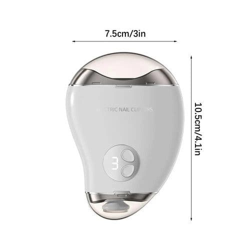 image-Electric Nail Cutter For People Mango Shape Toe Nails Cutter 3-Speed