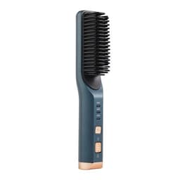 image-Portable Hair Straightener Curling Wireless Ion Comb USB Charge