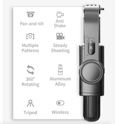 image-Ninja Mobile Selfie Stick Tripod Stabilizer