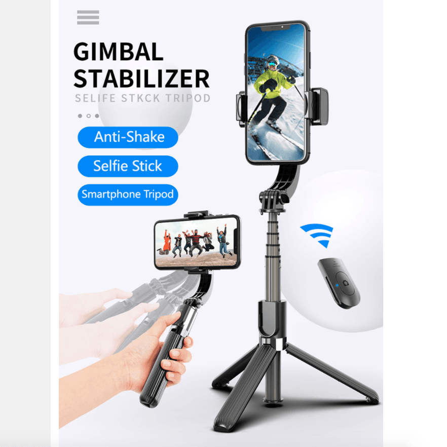 image-Ninja Mobile Selfie Stick Tripod Stabilizer