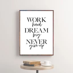 image-Canvas Painting Motivational Poster Success Quote Print Leadership Success Wall Art For Living Room Office Home Decor Wall Decor