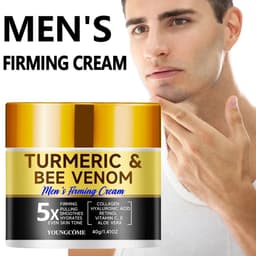 image- 250g Men's Firming Lifting Neck and Face Moisturizing Cream with Retinol Refreshing and Hydrating Improves Skin Elasticity 
