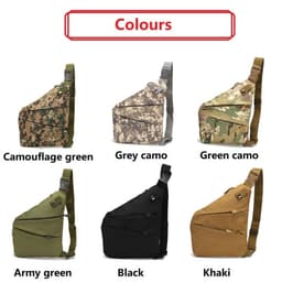 image-Chest Bags Camouflage Tactical Bag Single Shoulder Bags for Men