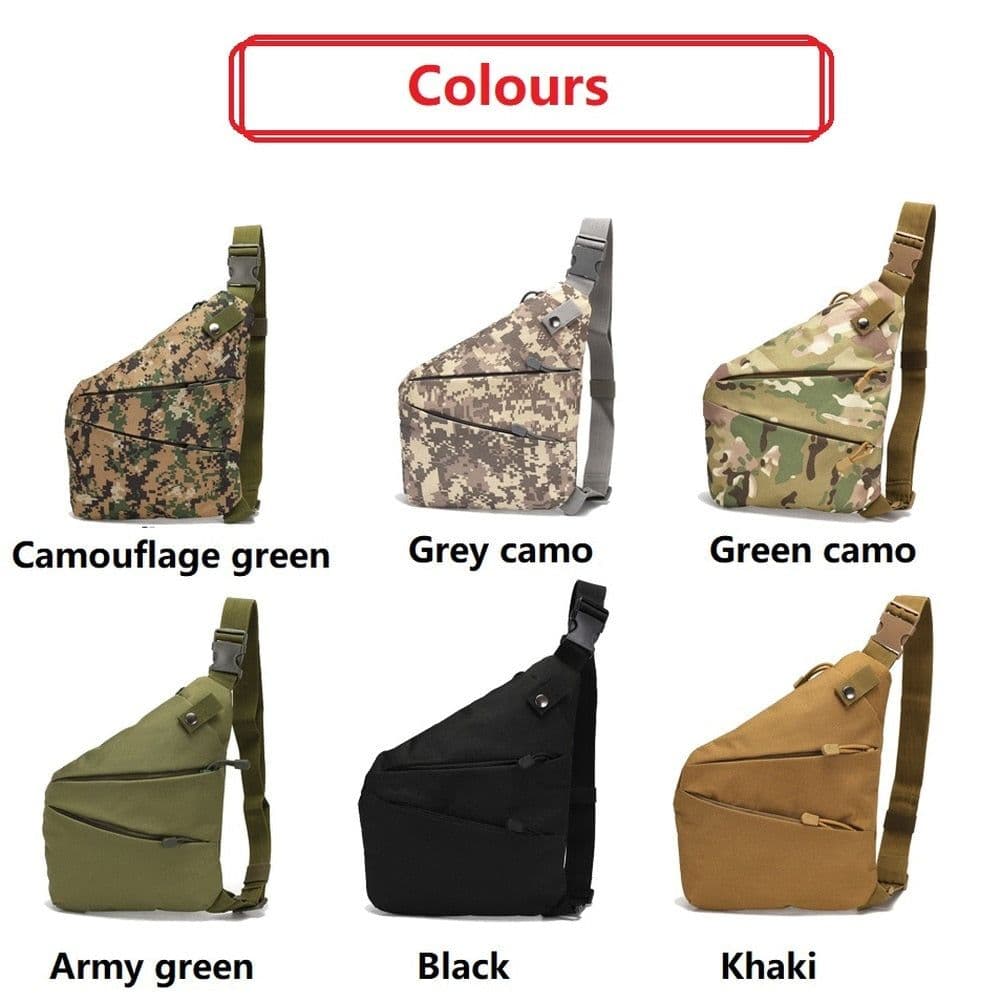 image-Chest Bags Camouflage Tactical Bag Single Shoulder Bags for Men