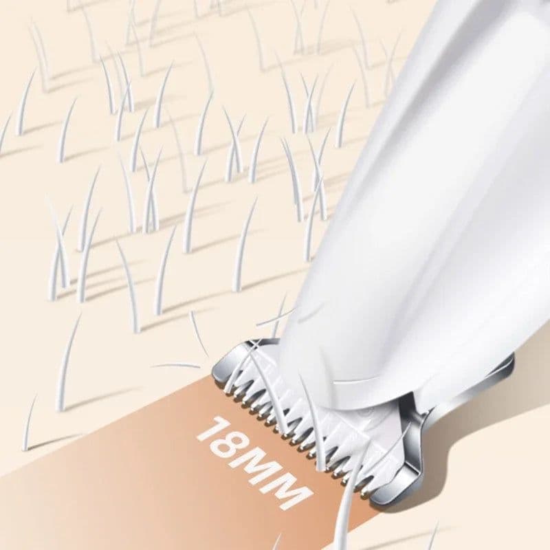 image-Cat Grooming Shaver with Light Low Noise USB Rechargeable Shaver Pet