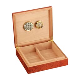 image-Charuto Cedar Wood Travel Humidor Puro Box Cigar Case W/ Hygrometer Humidifier Cigar Humidor Box For Cigars
