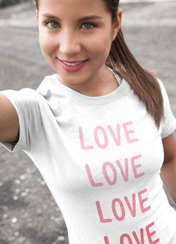 image-Love Love Love Women T-shirt