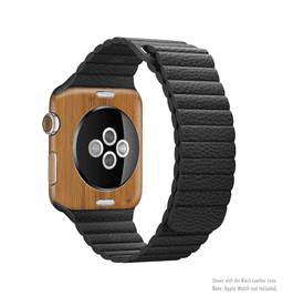 image-The Real Bamboo Wood Full-Body Skin Kit for the Apple Watch