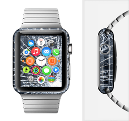 image-The Shattered Glass Full-Body Skin Kit for the Apple Watch