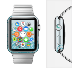 image-The Escaping Butterfly Floral Full-Body Skin Kit for the Apple Watch