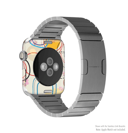 image-The Open Vintage Vector Swirls Full-Body Skin Kit for the Apple Watch