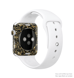 image-The Elegant Golden Swirls Full-Body Skin Kit for the Apple Watch