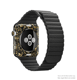 image-The Elegant Golden Swirls Full-Body Skin Kit for the Apple Watch
