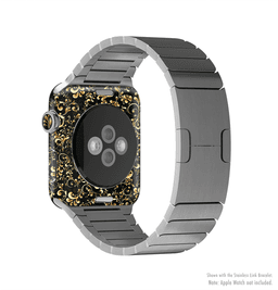 image-The Elegant Golden Swirls Full-Body Skin Kit for the Apple Watch