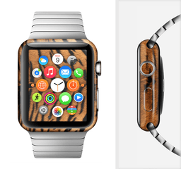 image-The Real Tiger Print Texture Full-Body Skin Kit for the Apple Watch