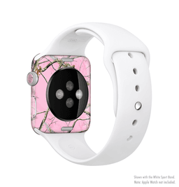 image-The Pink Real Camouflage Full-Body Skin Kit for the Apple Watch