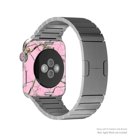 image-The Pink Real Camouflage Full-Body Skin Kit for the Apple Watch