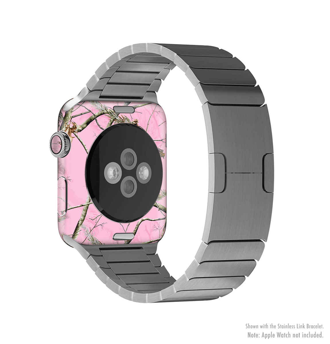 image-The Pink Real Camouflage Full-Body Skin Kit for the Apple Watch