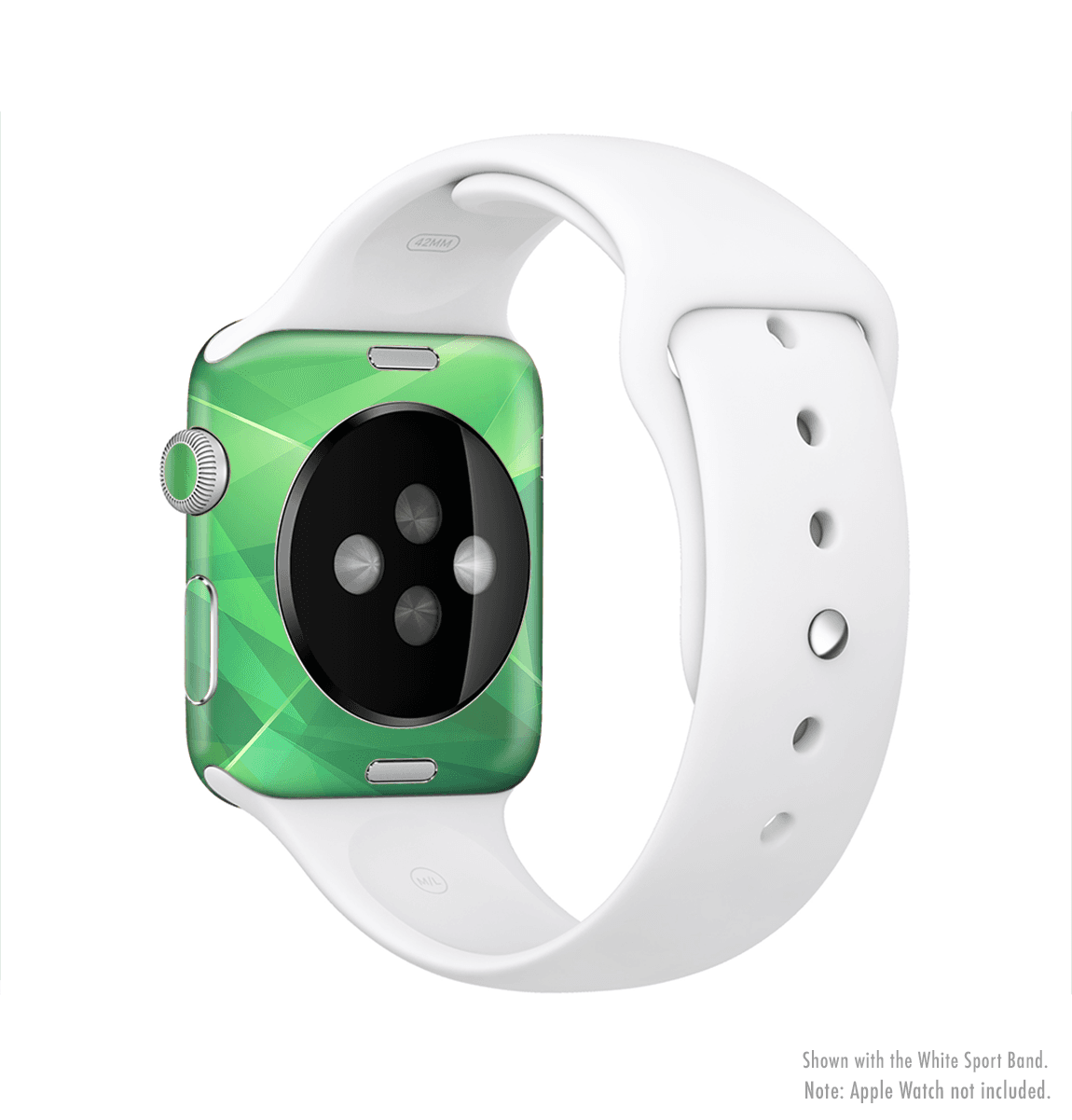 image-The Shiny Vector Green Crystals Full-Body Skin Kit for the Apple Watch