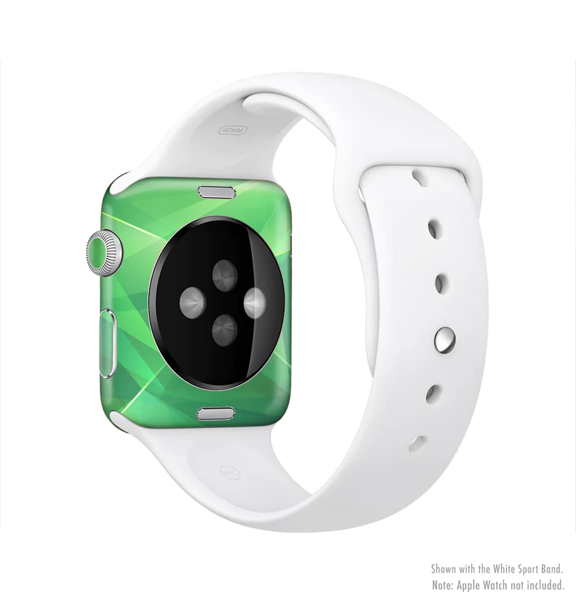 image-The Shiny Vector Green Crystals Full-Body Skin Kit for the Apple Watch
