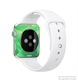 image-The Shiny Vector Green Crystals Full-Body Skin Kit for the Apple Watch