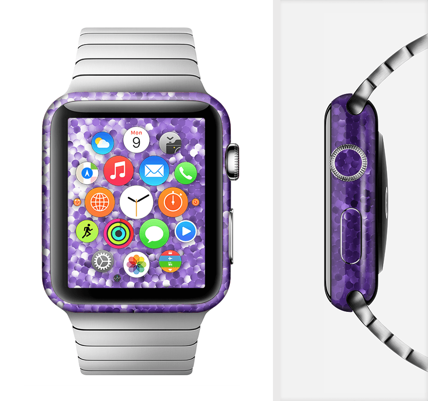image-The Purple Shaded Sequence Full-Body Skin Kit for the Apple Watch