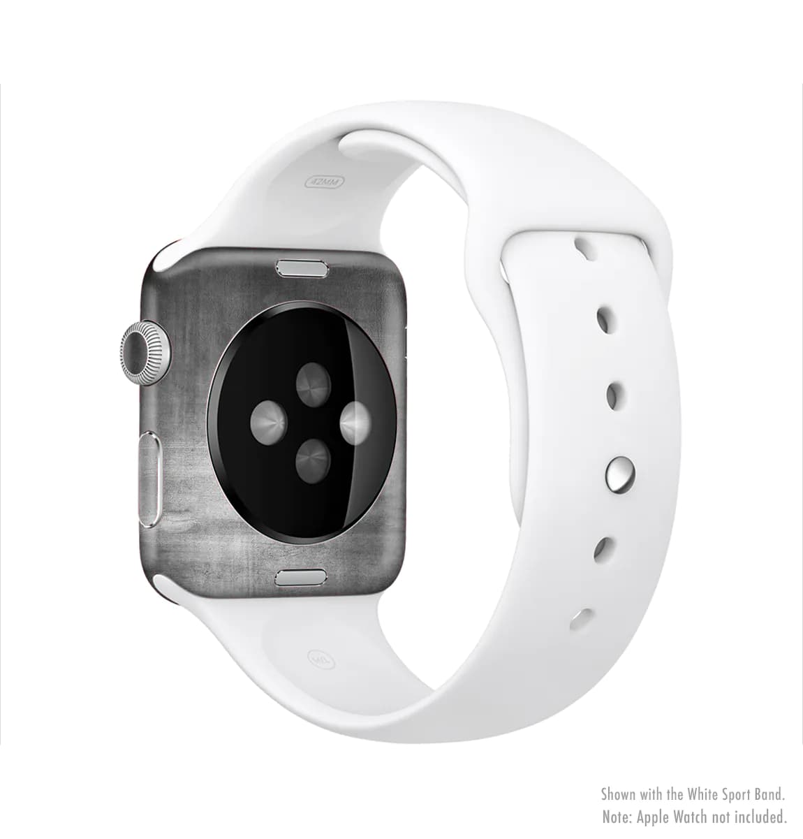 image-The Grungy Gray Panel Full-Body Skin Kit for the Apple Watch