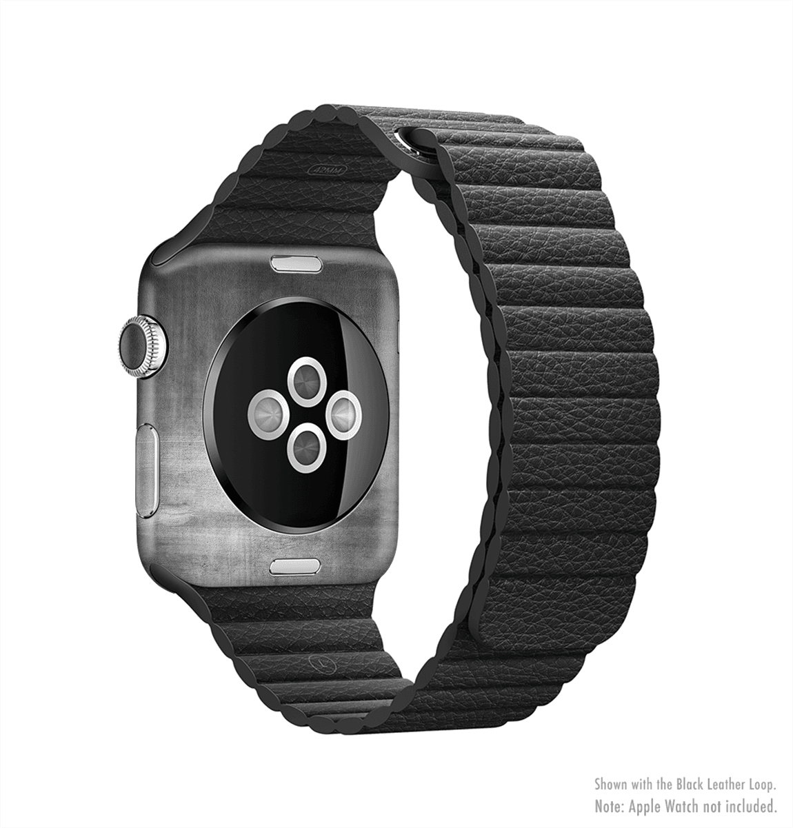 image-The Grungy Gray Panel Full-Body Skin Kit for the Apple Watch