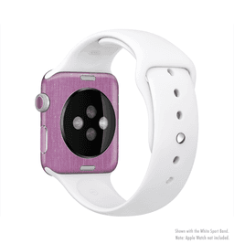 image-The Purple Fabric Texture Full-Body Skin Kit for the Apple Watch