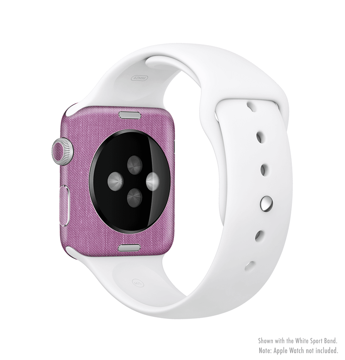 image-The Purple Fabric Texture Full-Body Skin Kit for the Apple Watch