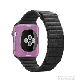 image-The Purple Fabric Texture Full-Body Skin Kit for the Apple Watch