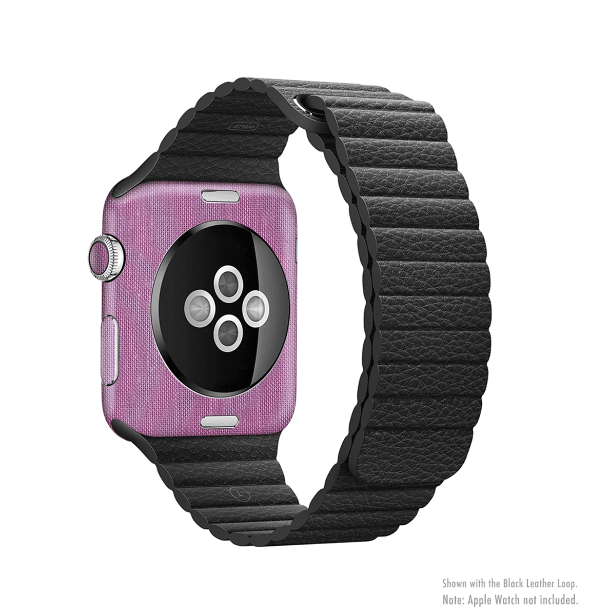 image-The Purple Fabric Texture Full-Body Skin Kit for the Apple Watch