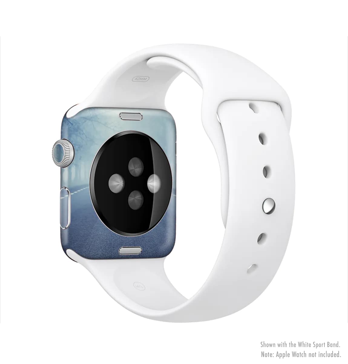 image-The Foggy Back Road Full-Body Skin Kit for the Apple Watch