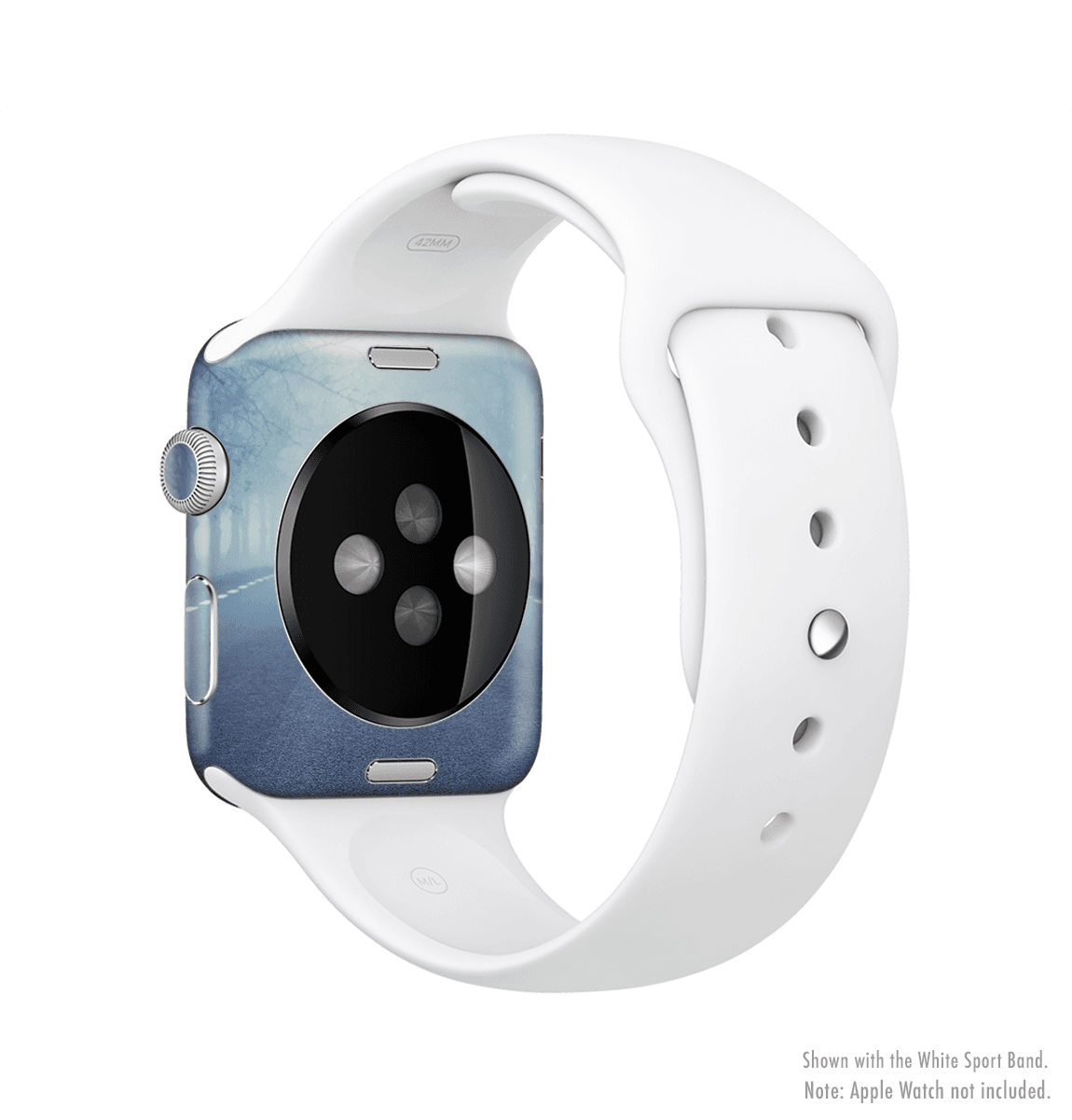 image-The Foggy Back Road Full-Body Skin Kit for the Apple Watch