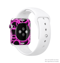 image-The Vibrant Pink Glowing Cells Full-Body Skin Kit for the Apple Watch
