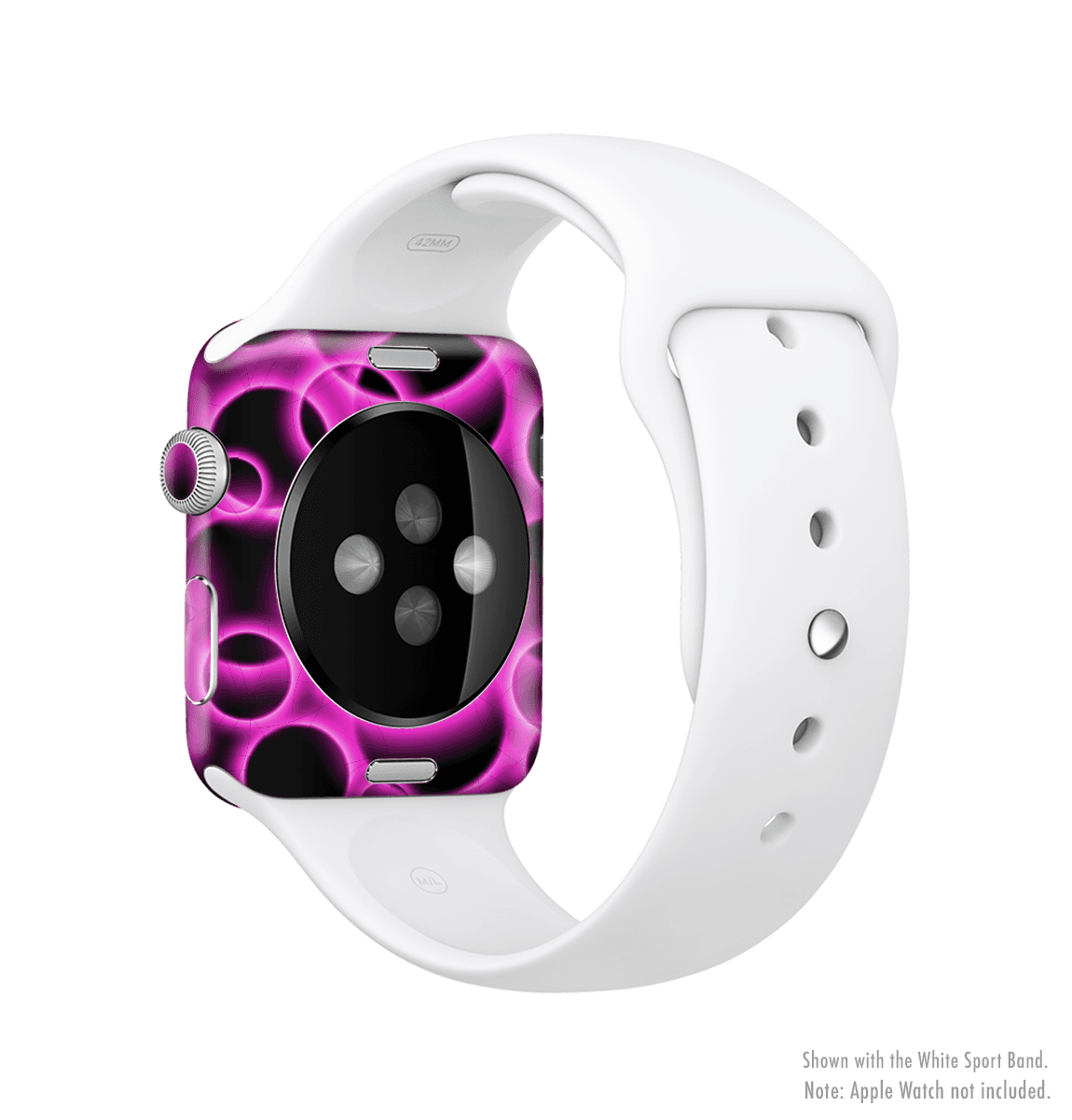 image-The Vibrant Pink Glowing Cells Full-Body Skin Kit for the Apple Watch